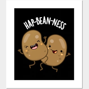 Hap-bean-ness Funny Bean Puns Posters and Art